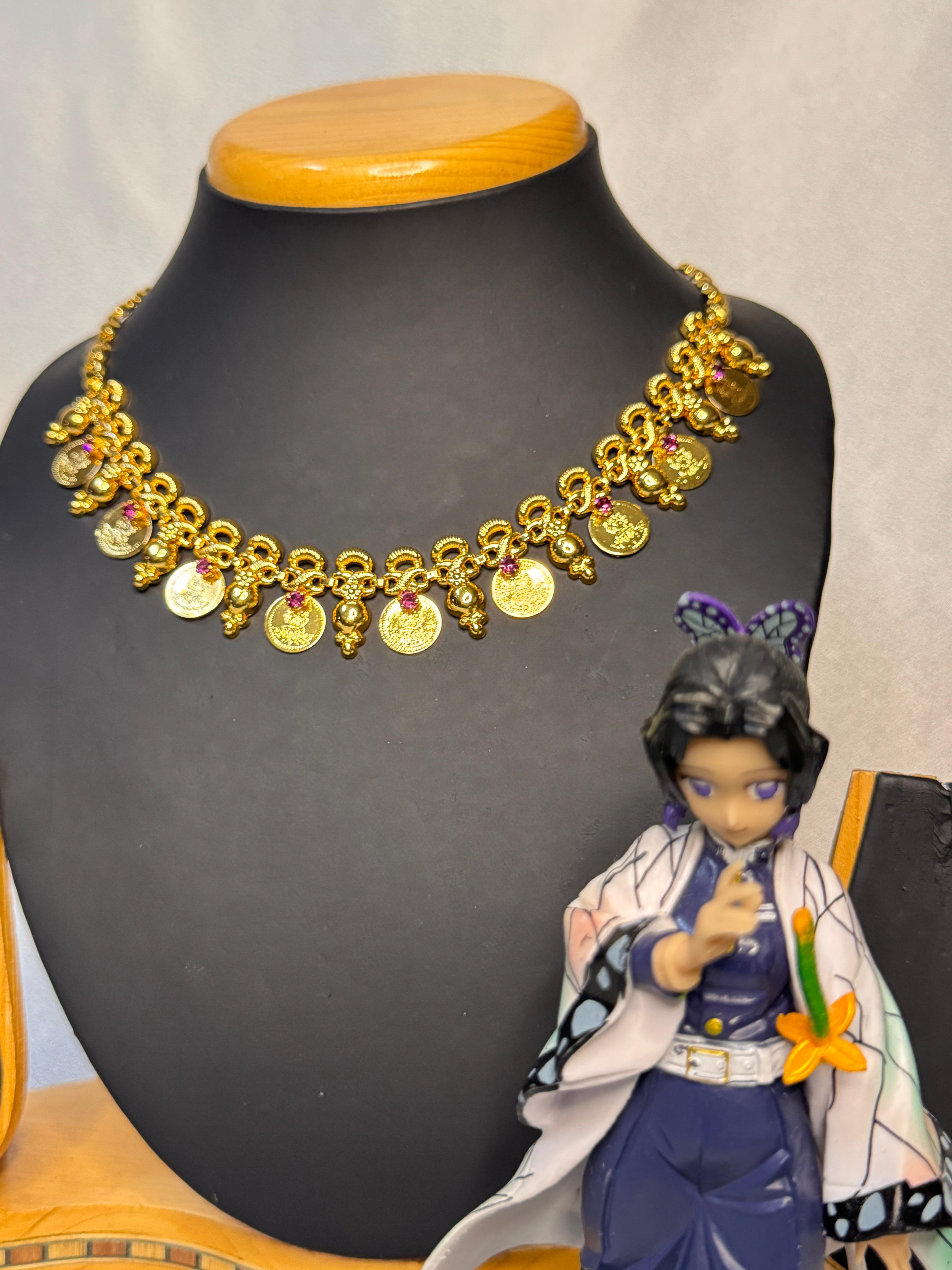 GOLD PLATED PREMIUM COIN NECKLACE