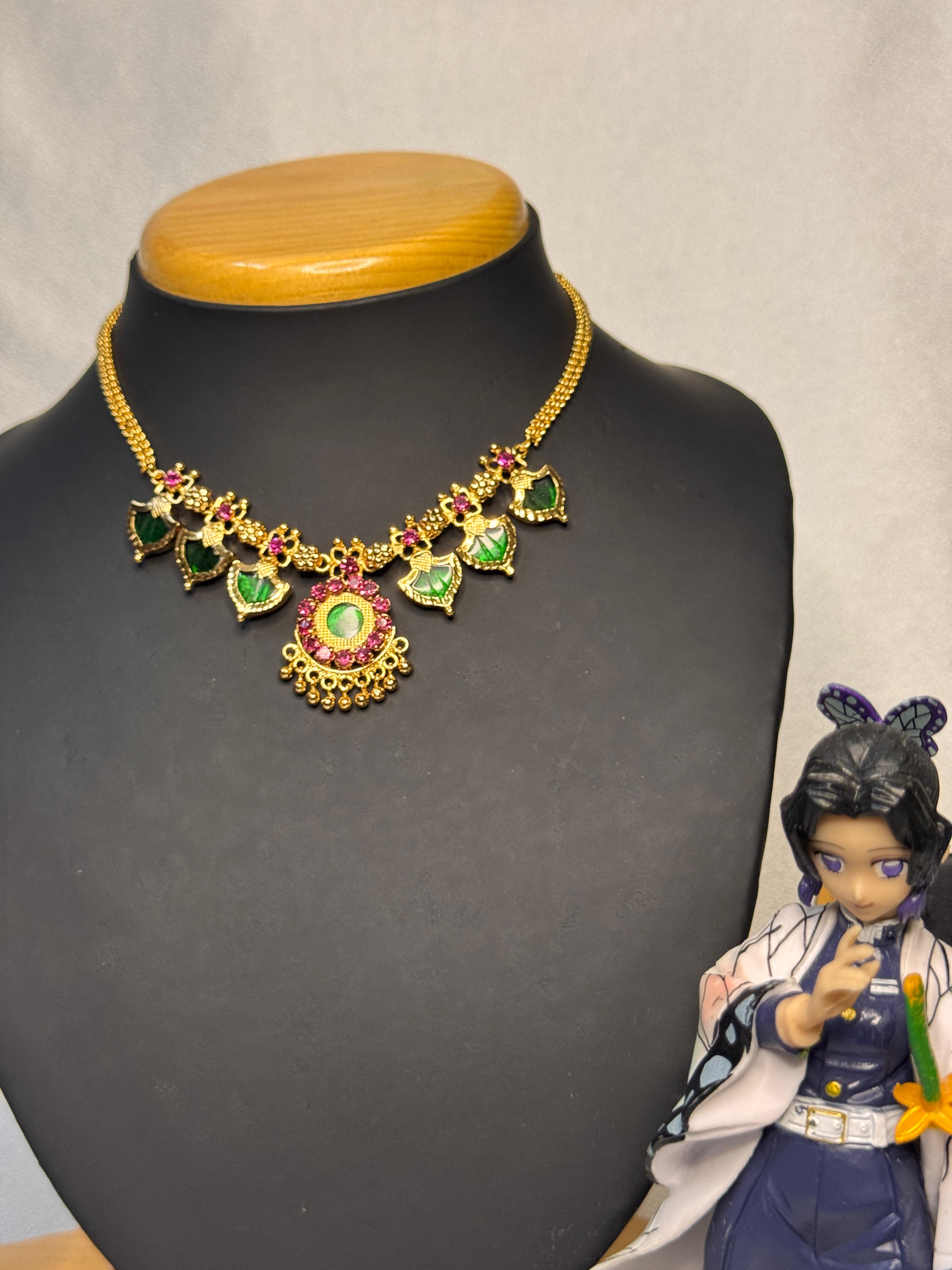 PREMIUM GOLD PLATED PALAKKA NECKLACE 