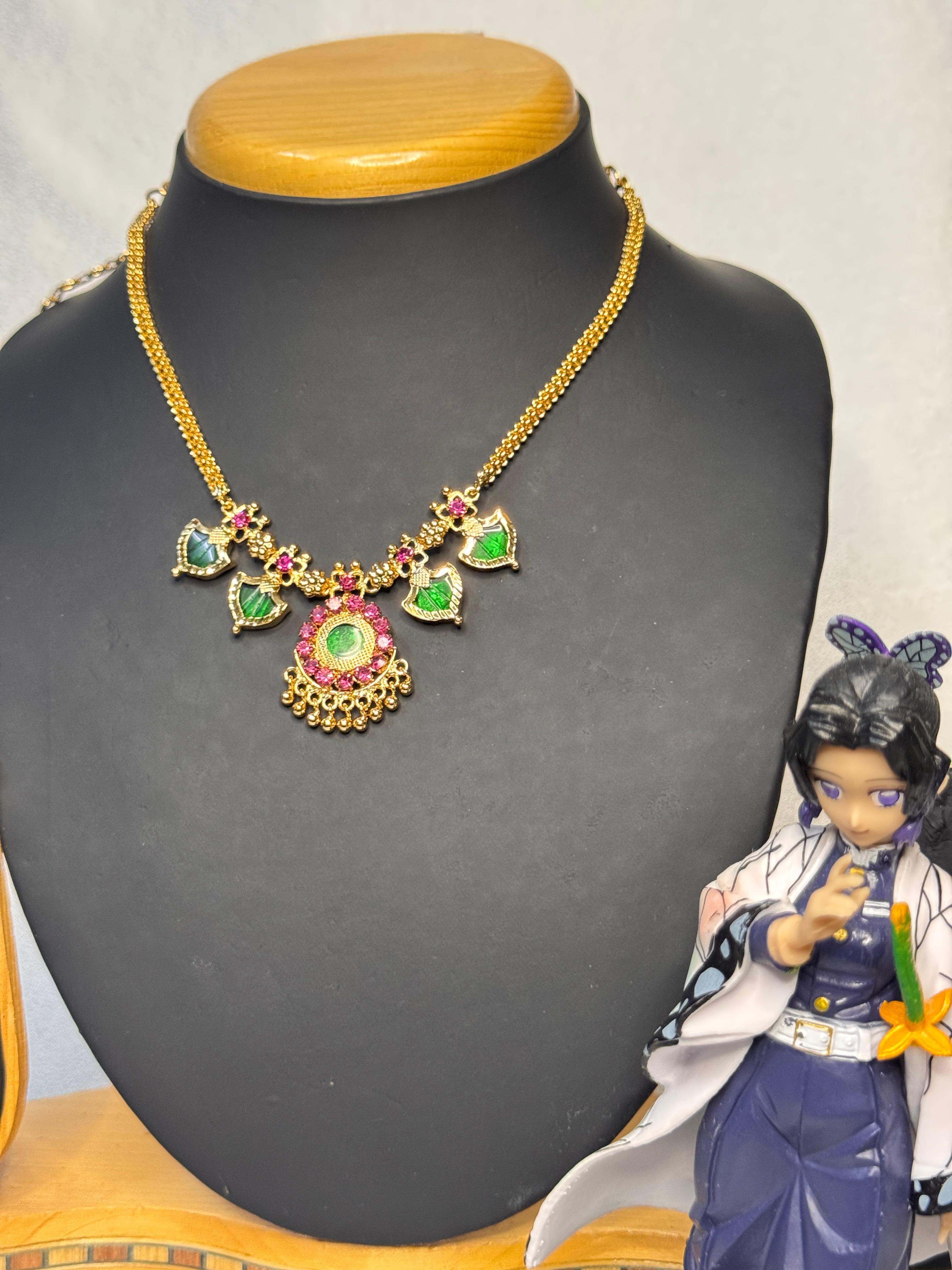 PREMIUM GOLD PLATED PALAKKA NECKLACE 