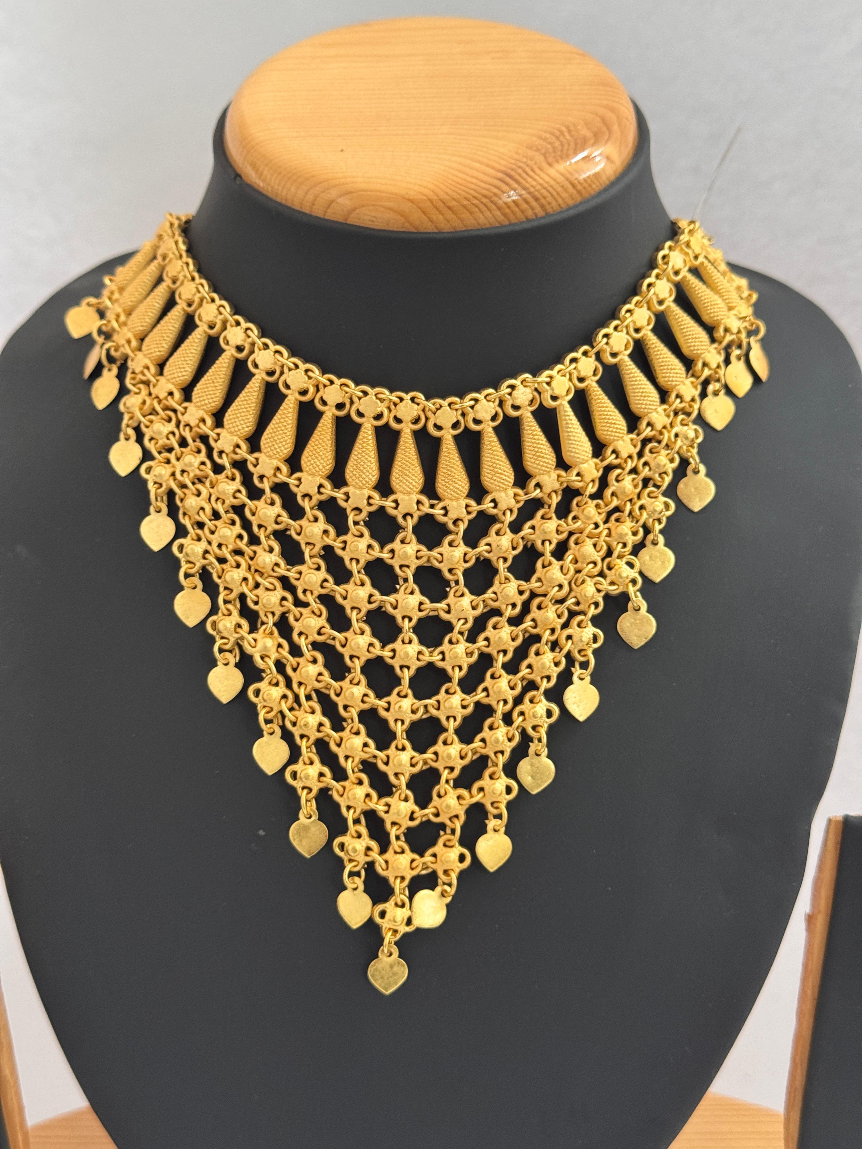 GOLD PLATED ELAKKERTHALI NECKLACE
